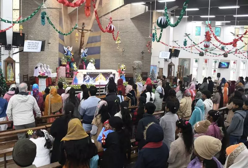 Midnight Mass, Carol Parades: How North India Celebrated Christmas 2023