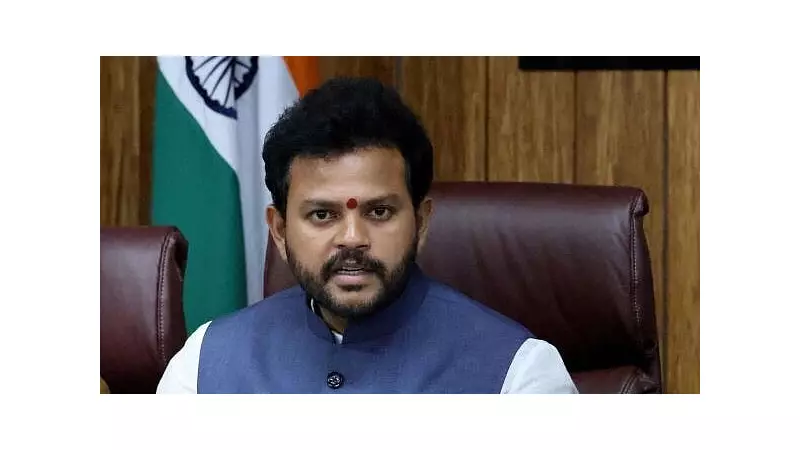 Minister Ram Mohan Naidu Kinjarapu Flags Off HAL's Dhruv NG Helicopter in Bengaluru