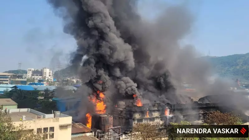 Miraculous Escapes: Twin Fires Grip Navi Mumbai and Andheri East, Zero Injuries Reported