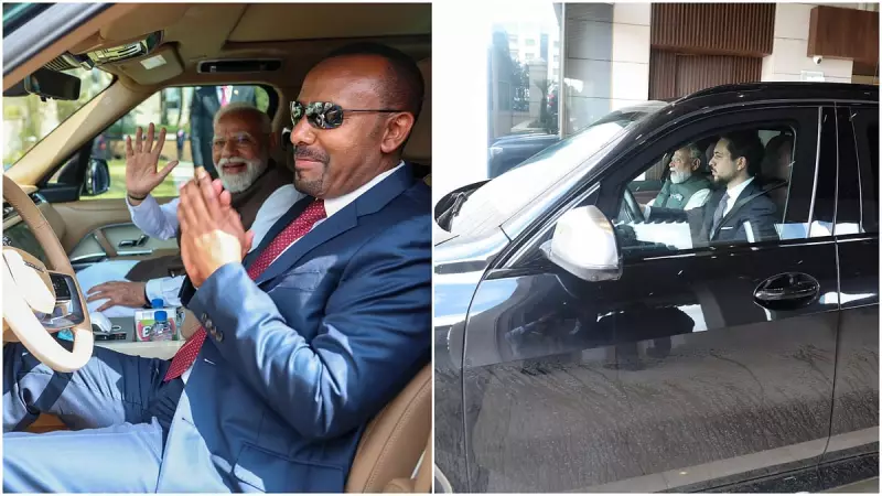 Modi's Car Diplomacy: Building Trust with Putin, Jordan Crown Prince & Ethiopian PM