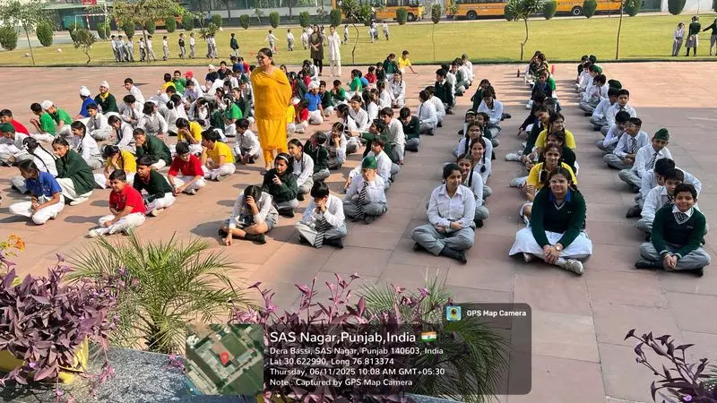Mohali School Hosts Plastic Waste Awareness Session for Students
