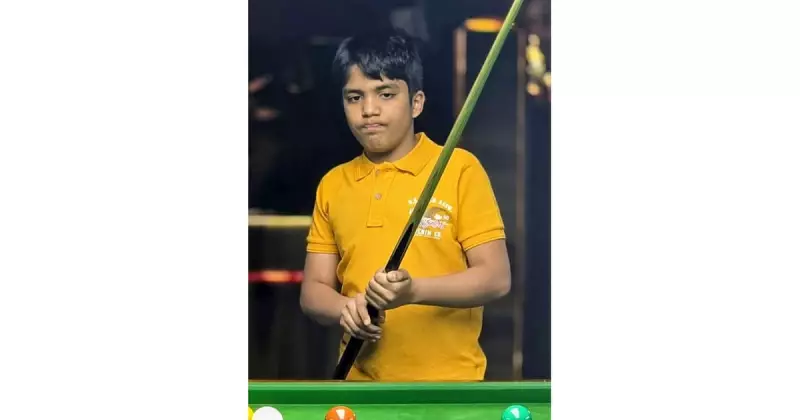 Mohammed Mustafa Dominates Junior Snooker & Billiards, Wins All 6 Matches