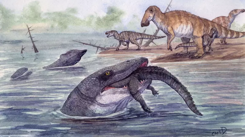 Mosasaurs Lived in Freshwater Rivers Before Extinction, Fossil Study Reveals