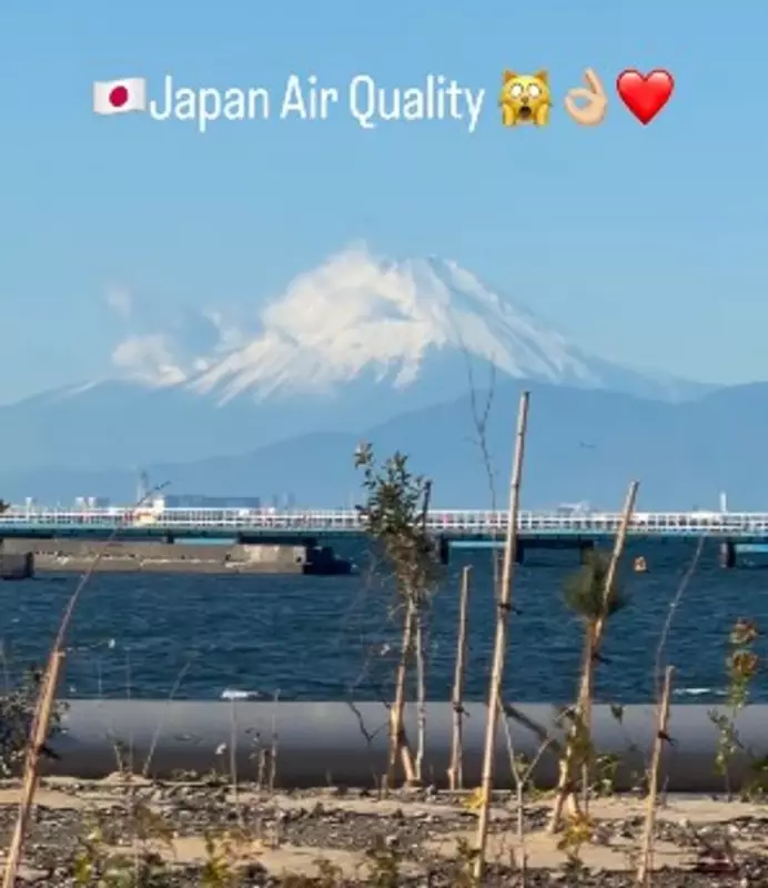 Mount Fuji Visible from 200 km Away, Sparks Delhi's Clean Air Dream