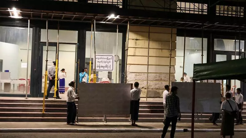 Myanmar Holds Elections Amid Civil War; Junta-Backed Party Expected to Win