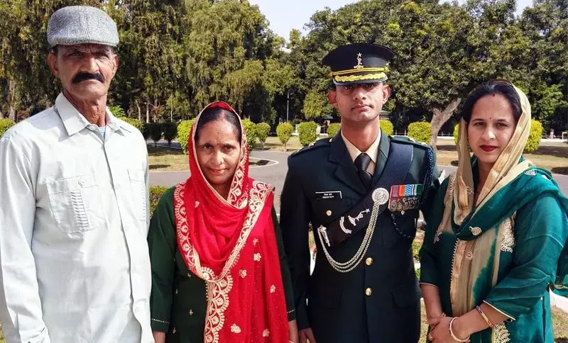 Naib Subedar from Himachal's Rehan Village Becomes Army Officer at 37