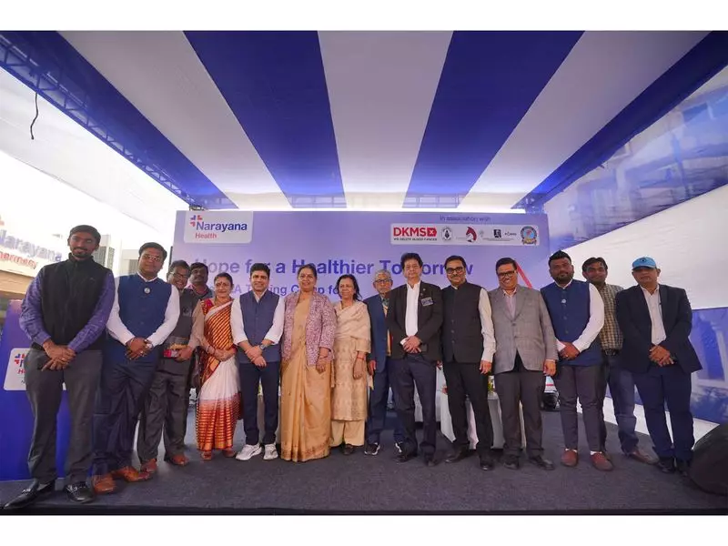 Narayana Health's Mega HLA Camp in Kolkata Aids 200+ Thalassemia Kids