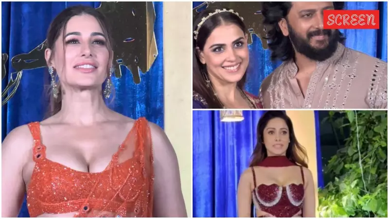 Nargis Fakhri, Nushrratt Bharuccha & Genelia Deshmukh Light Up Nikkhil Advani's Diwali Bash | Exclusive Videos