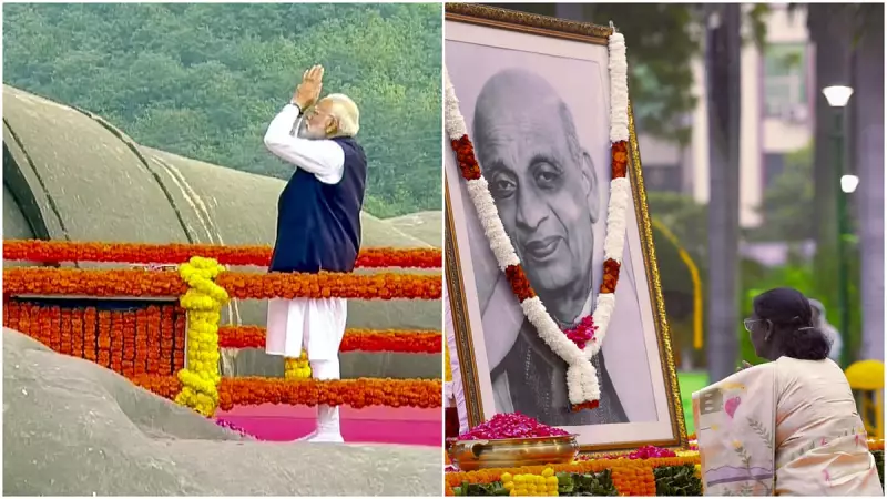 Nation Pays Heartfelt Tributes to Iron Man Sardar Patel on His 150th Birth Anniversary