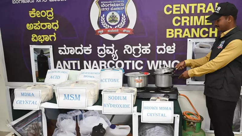 NCB Busts Major Khat Network in Bengaluru, Seizes 1.5 Tonnes