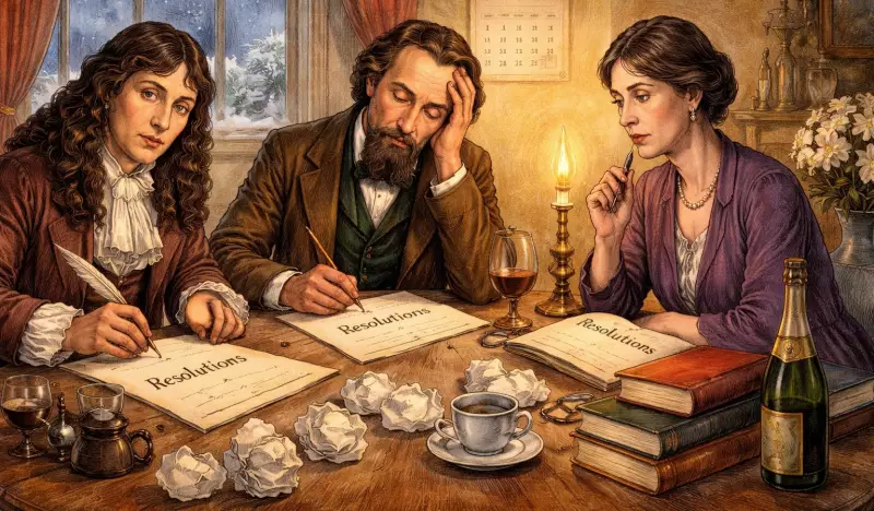 New Year Resolutions: How Dickens, Woolf & Pepys Failed & Succeeded