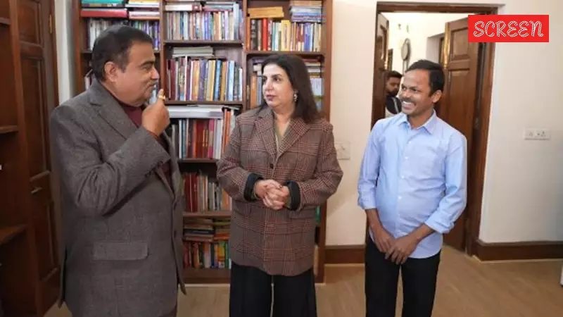 Nitin Gadkari's 45 Kg Weight Loss & Gobar Walls: Farah Khan's Vlog Reveals
