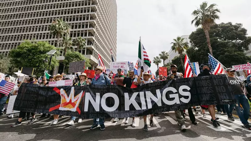 'No Kings in America': Massive Protests Erupt Across US Against Trump's Authoritarian Claims