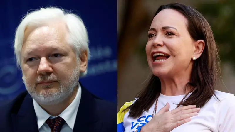Nobel Foundation Sued by Julian Assange; Peace Prize to Venezuela's Machado