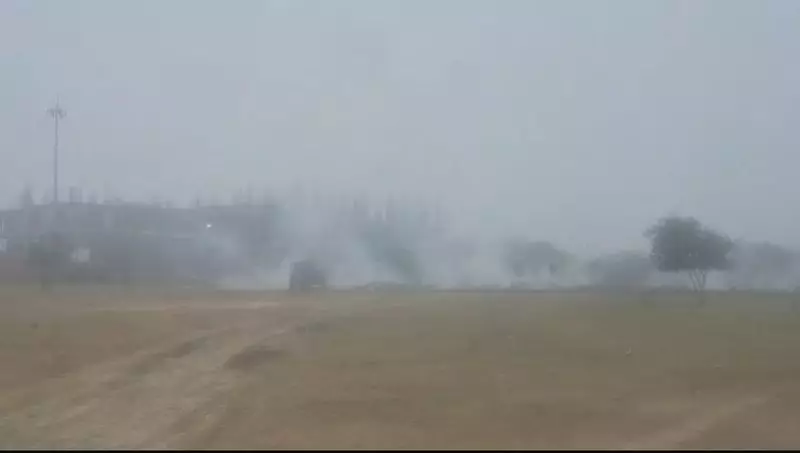 Noida Chokes on Toxic Smoke as Rampant Garbage Burning Sparks Health Crisis