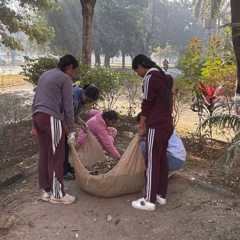 NSS Volunteers Plant 100 Saplings at PAU in Ludhiana Green Drive