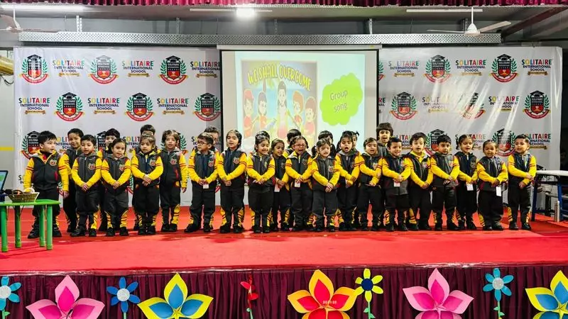 Nursery Students Showcase Joyful Learning at DAV Public School Event