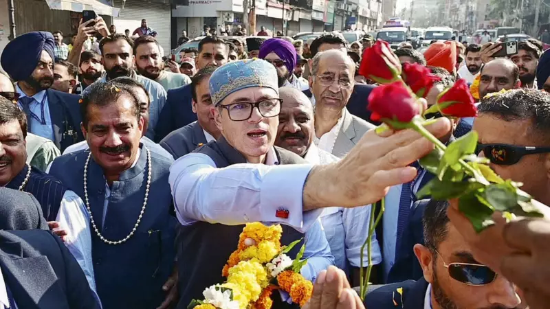 Omar Abdullah's Rousing Jammu Return: Flowers, Drums & Hope After 4-Year Darbar Move Hiatus