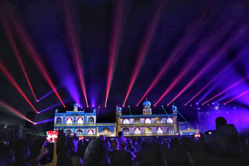 Over 15,000 Devotees Spellbound by Light & Sound Show at PAU Ludhiana