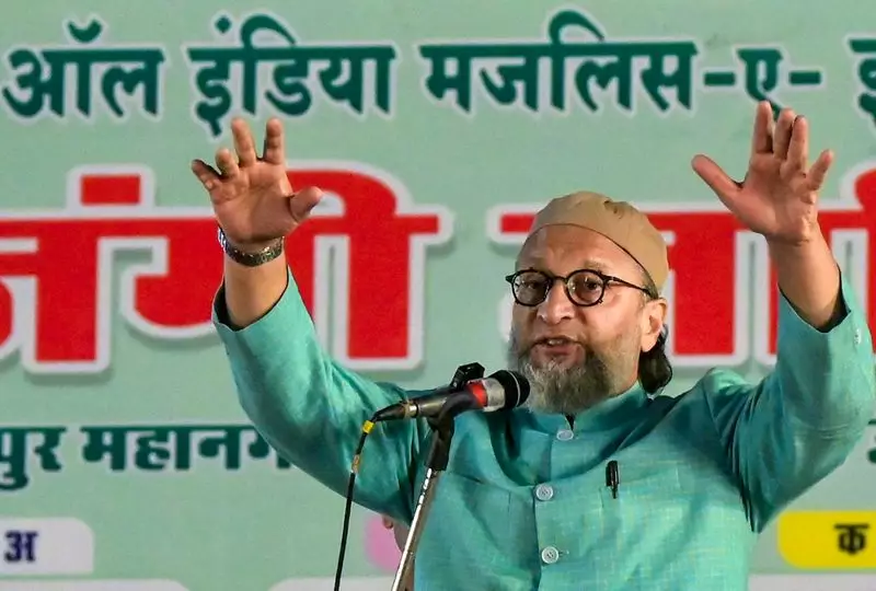 Owaisi Slams Congress Over UAPA, Bail Denial to Khalid Imam