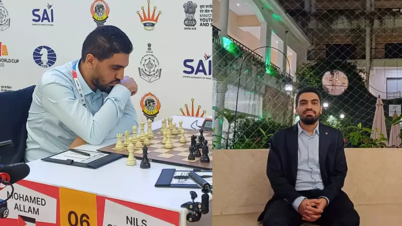 Palestinian Chess Prodigy Mohamed Allam Defies Odds, Shines at FIDE World Cup 2024