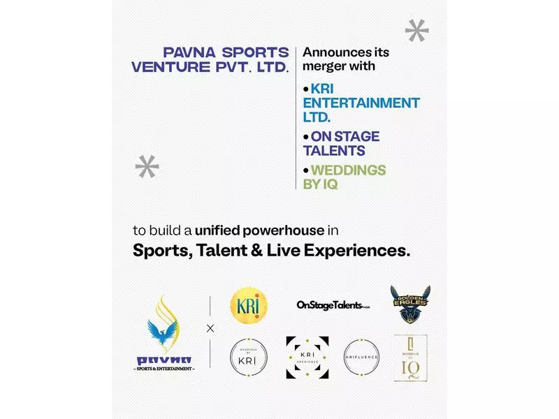 Pavna Sports & KRI Entertainment Forge India's First Sports-Entertainment Powerhouse