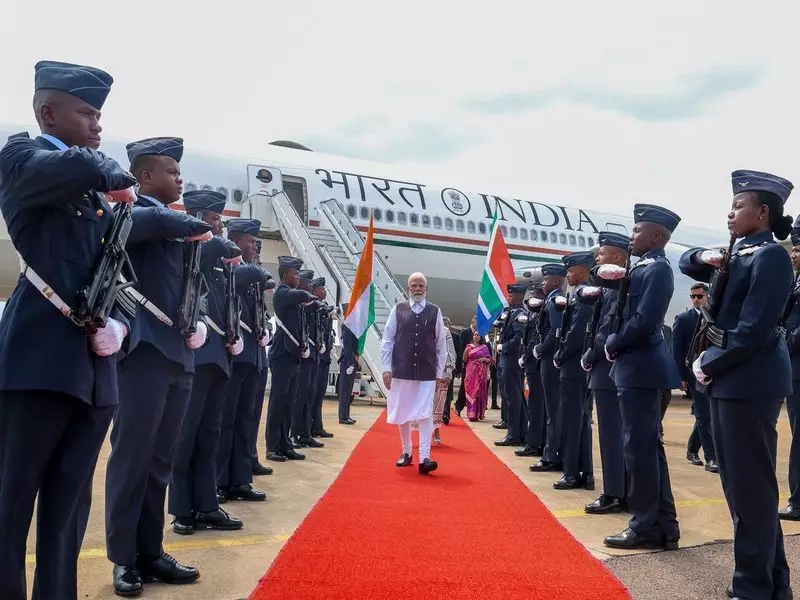 PM Modi Arrives in Johannesburg for G20 Summit, Eyes Productive Talks