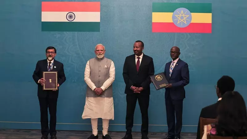 PM Modi Awarded Ethiopia's Highest Civilian Honour in Addis Ababa