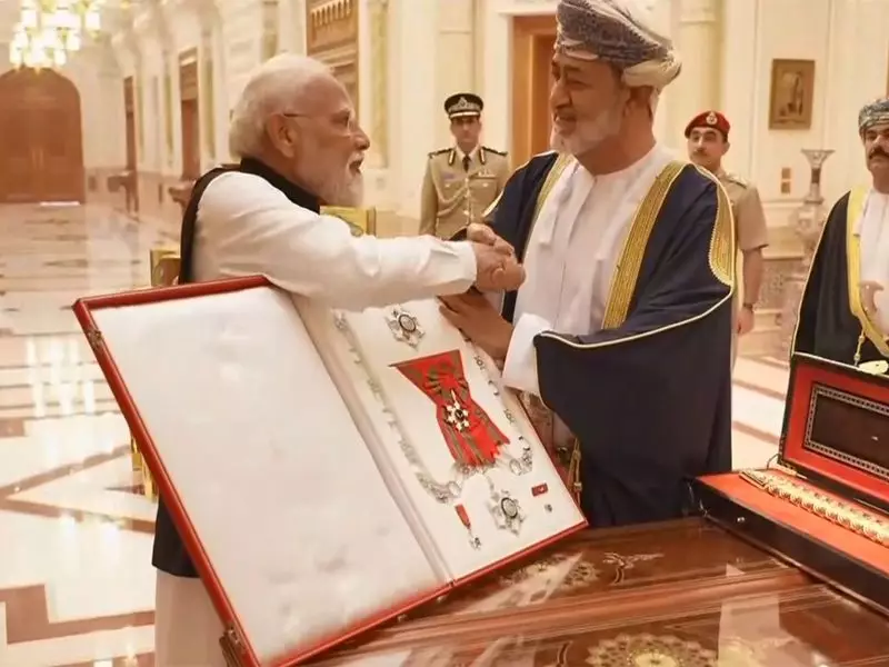 PM Modi Awarded Prestigious Order of Oman by Sultan Haitham bin Tarik