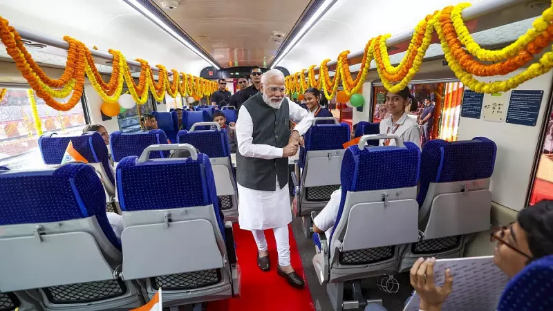 PM Modi Flags Off Ernakulam-Bengaluru Vande Bharat Express