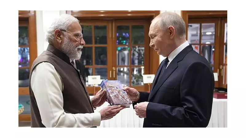 PM Modi Gifts Russian Gita to Putin During Private Delhi Dinner