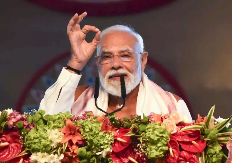 PM Modi Highlights Kashmir's Glorious Past via Ancient Buddhist Stupa Photo Found in France