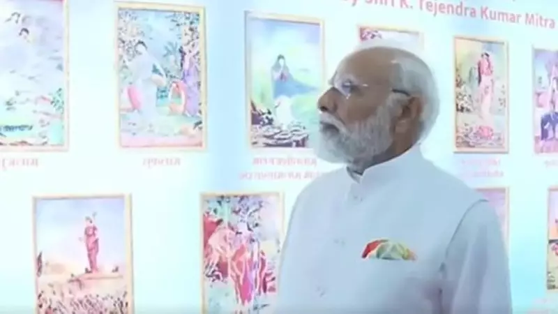 PM Modi Leads Historic Vande Mataram Mass Singing Event Celebrating 150 Years | National Pride Moment