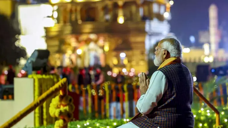PM Modi Leads Shaurya Yatra in Gujarat, Honors Somnath Temple Legacy