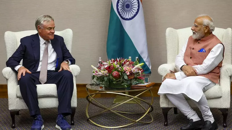 PM Modi Meets Naspers Leadership in Johannesburg, Discusses Digital India