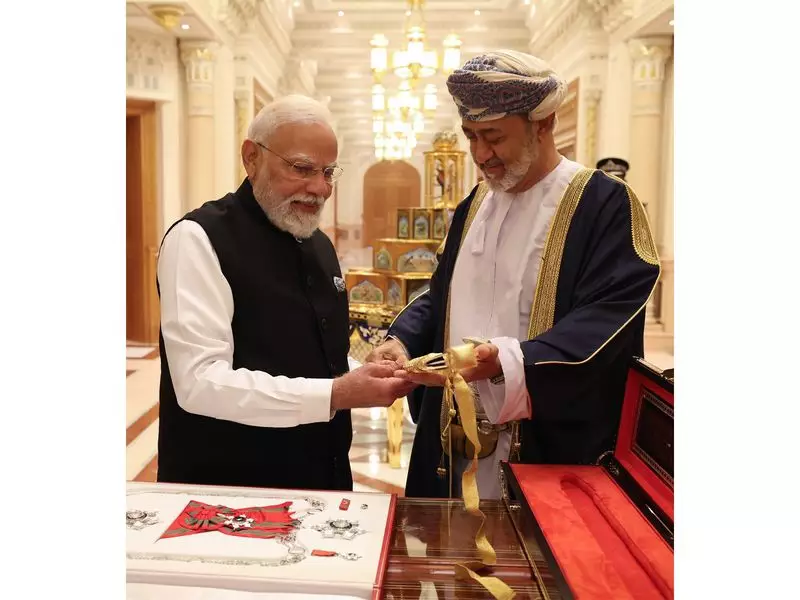 PM Modi Receives Oman's Highest Civilian Honour, Calls it Symbol of Trust