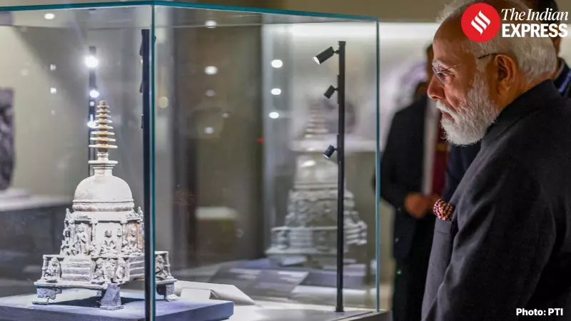 PM Modi Unveils Sacred Piprahwa Relics in Delhi, a Historic Moment for Buddhists