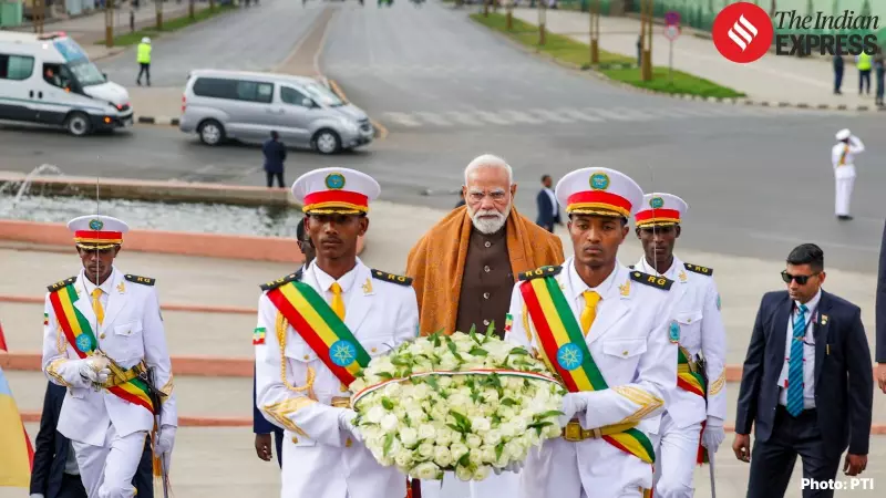 PM Modi Visits Adwa Victory Memorial in Ethiopia, Honors Historic Triumph