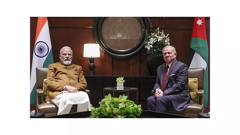 PM Modi Visits Jordan After 37 Years, Talks Counter-Terrorism & Bilateral Ties