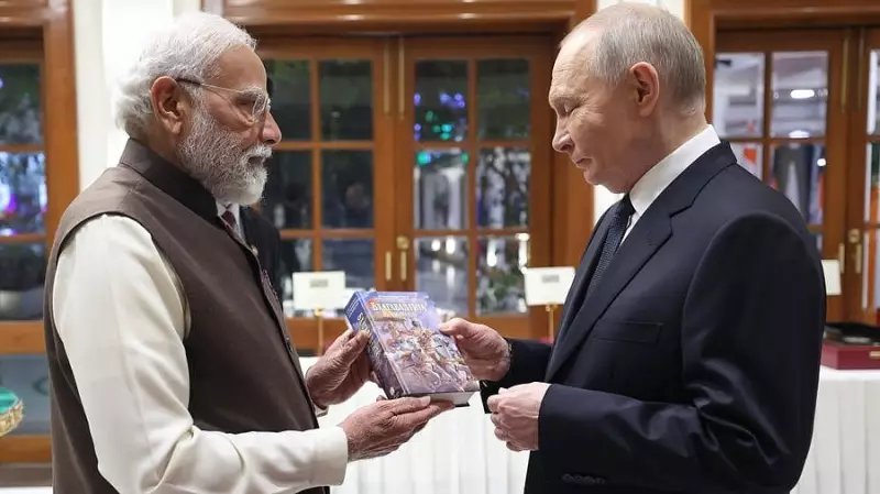 PM Modi's Gifts to Putin: Kashmiri Saffron & Russian Bhagavad Gita