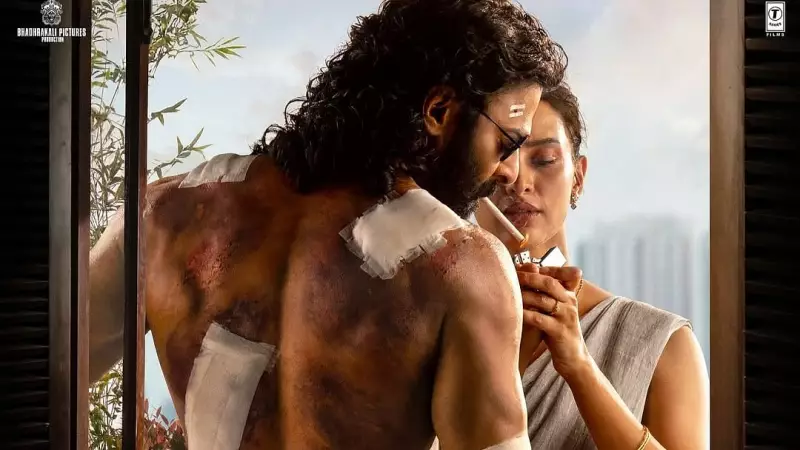 Prabhas in Spirit First Look: A Wounded Hero Proves White is the New Dark