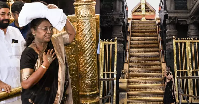 President Droupadi Murmu Makes History with Sacred Sabarimala Pilgrimage, Carries Irumudikettu