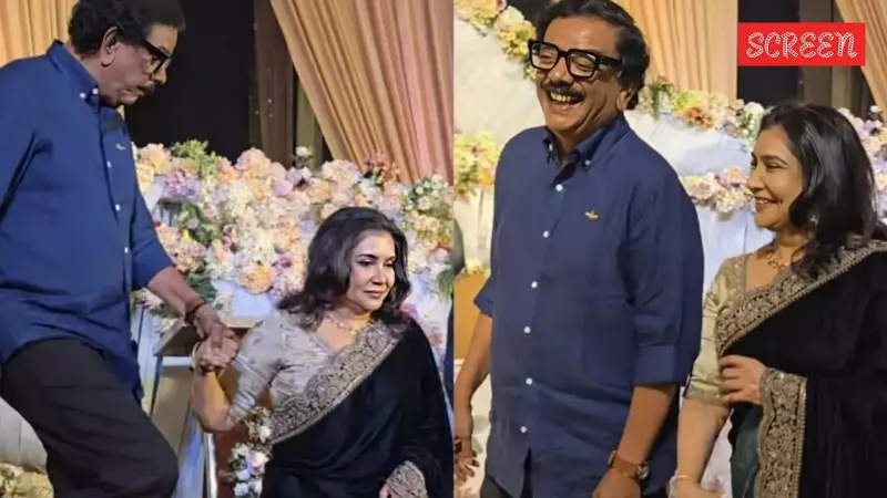 Priyadarshan & Lissy Reunite at Wedding, Share Laugh & Hold Hands