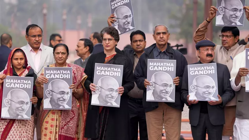 Priyanka Gandhi's Rising Influence: Architect of Congress's MGNREGA Protest