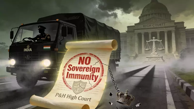 Punjab & Haryana HC Holds Centre Liable for Army Driver's Negligence, Awards Compensation