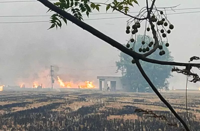 Punjab Farm Fire Count Hits 3622, CAQM Flags Muktsar & Fazilka