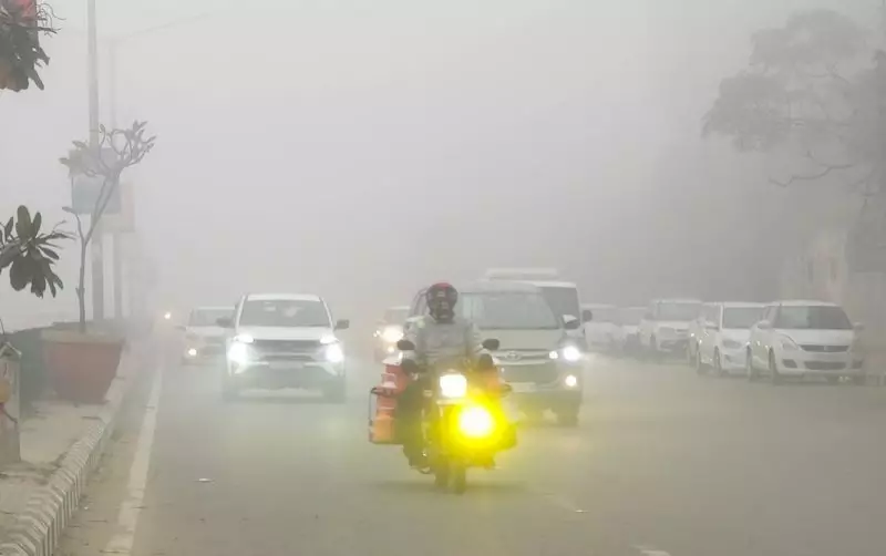 Punjab, Haryana Shiver as Mercury Plummets to 2.2°C, Dense Fog Disrupts Life