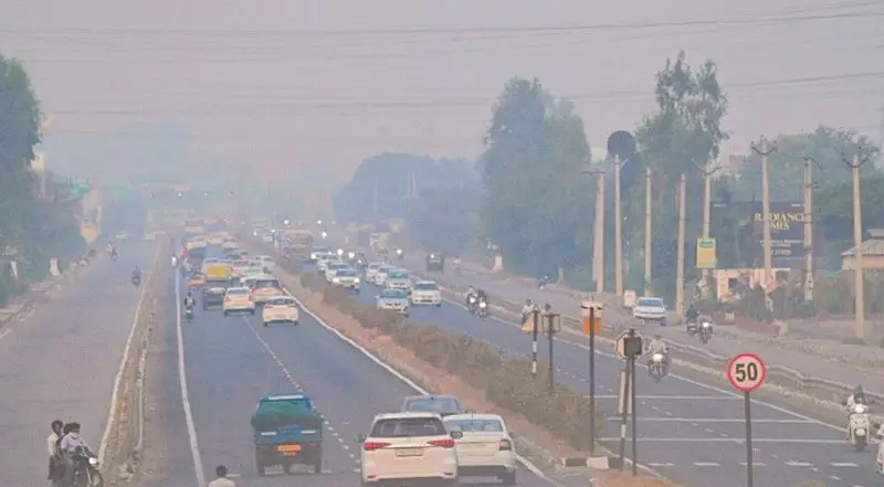 Punjab's Air Quality Plummets to 'Poor' Levels as Farm Fires and Festival Crackers Choke Region