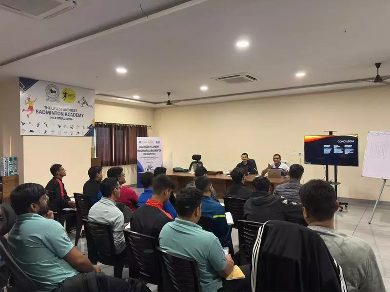 RAI Conducts First-Ever Para-Badminton Grassroots Coaches Program in Raipur