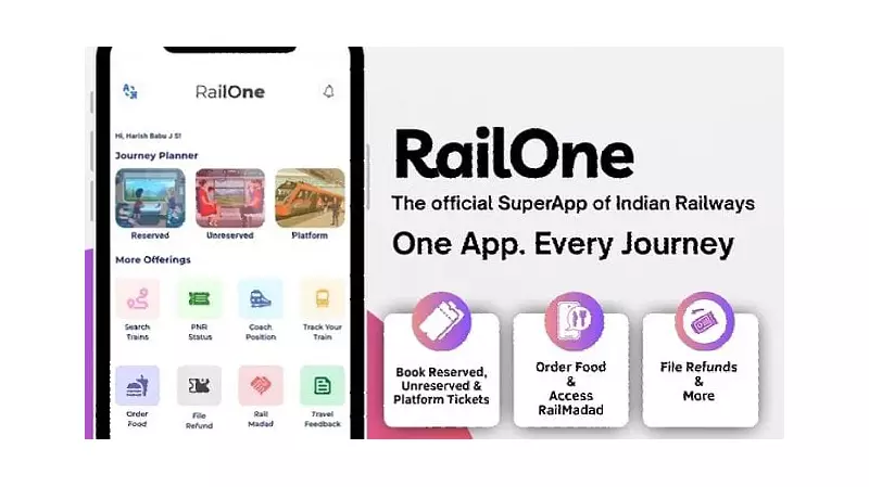 Railways Offers 3% Discount on Digital Unreserved Tickets via RailOne App